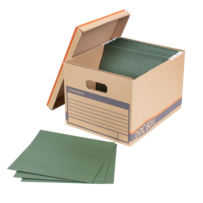 Packing boxes shop and paper